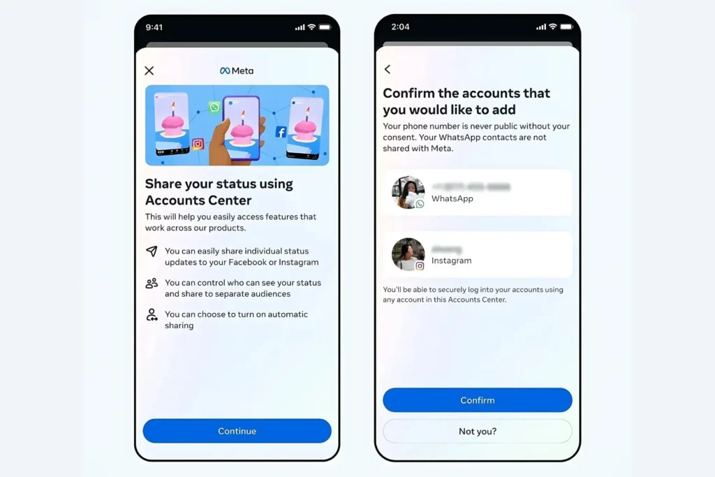 WhatsApp intègre l'espace comptes Meta : Ce que l'on sait
